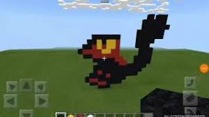 Pokemon sun moon good night sleeping figure~nyabby litten flamiau flamiaou a tweet sent out by nintendo france today teases fans about the evolutions of starter pokemon rowlet, litten, and. 2eme Pixel Art Sur Mcpe Flamiaou Youtube