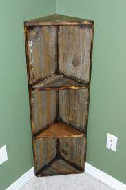 Reclaimed Rustics Barn Wood Corner Shelf Wood Corner Shelves Old Barn Wood Barn Wood Crafts