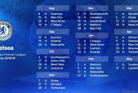 See all the chelsea fc fixtures for the season also with information about television coverage. Free Download Sports Chelsea Fc Barclays Premier League 2015 2016 Fixtures 500x338 For Your Desktop Mobile Tablet Explore 50 Chelsea Wallpaper 2016 Chelsea Fc Wallpaper Chelsea Wallpapers Chelsea Fc Logo Wallpaper