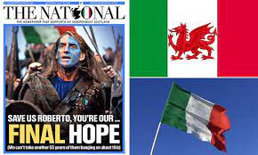 Roberto, you are the last hopefcinter1908 euro 2020, scotland supports italy! E8nbhp Cym Khm