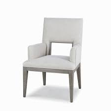 Monarch Linen Upholstered Arm Chair In Gray Oak Armchair Furniture Dining Chairs Armchair