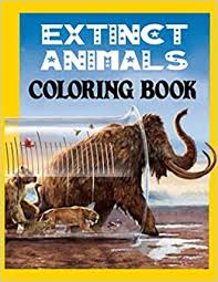 Download and print these pictures of prehistoric animals coloring pages for free. Amazon Com Extinct Animals Coloring Book Big Paleofauna Coloring Book With 204 Pages 8 5 11 Include Names And Info About Animals 9798580696850 Publisher Original Books