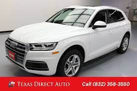 For Sale 2018 Audi Q5 2 0t Quattro Premium Plus Texas Direct Auto 2018 2 0t Quattro Premium Plus Used Turbo 2l I4 16v Automatic Audi Q5 Audi Audi Q