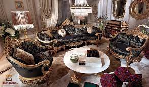 This is combined with faux marble paint finish for the walls, with matching teak wood frames for the doors and windows. Royal Wooden Sofa Set Designs For Living Teak Wood Carving Sofas