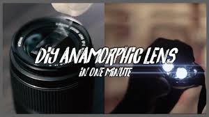 A community for sharing and discussing anything about anamorphic lenses, photography, or cinematography. Diy Anamorphic Lens In 1 Minute Youtube