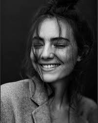 Black And White Photo Woman Smiling Black White Photography Inspiration Amelia Zadro Ameliazadro Websta Instagram Analytics Portrait Photography Portrait Photography