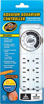 Zoo Med Aquasun Aquarium Controller Timer Power Strip Chewy Com