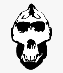 Skull stencil designs 3d models. Gorilla Skull Stencil Gorilla Skull Clip Art Hd Png Download Kindpng