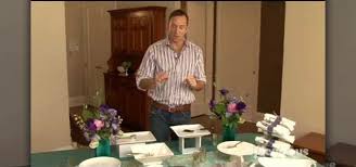 This means placing cutlery at the dining tables so there is a smaller chance of a fork being dropped, and having dining plates at the beginning of the buffet table so guests don't need to carry them as they walk to the buffet. How To Set The Buffet Table At Your Dinner Party Table Preparation Wonderhowto