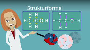 Strukturformel Valenzstrichformel Beispiele Mit Video Mit Video
