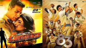 Exclusive Coronavirus Curse Upcoming Bollywood Releases Will Fare Better Only After Diwali Read To Know Box Office Results Of Sooryavanshi 83 Desimartini Top box office provides real time ranking of the box office and always keep users upto date with latest box office results. upcoming bollywood releases will fare