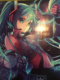 I Got A Poster Of This Owo Hatsune Miku Hatsune Kawaii Anime