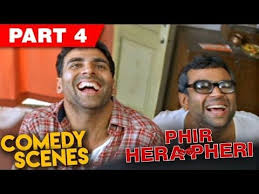 Phir Hera Pheri Comedy Scenes Hindi Movie Akshay Kumar Sunil Shetty Paresh Rawal Part 4 Youtube Comedy Scenes Youtube Comedy