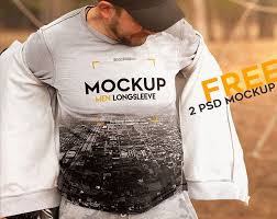 Men Longsleeve Psd Mockups Long Sleeve Shirt Men Mens Tshirts Shirt Mockup