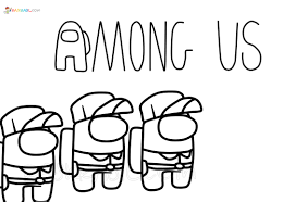 Among Us Coloring Pages 90 Best Images Free Printable