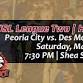 Des Moines Menaceusa at Peoria City