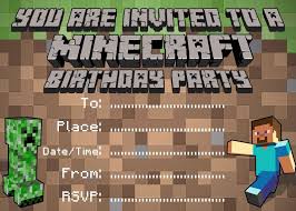 Making minecraft birthday invitations are fun to develop and execute as you can already feel how the program of the birthday celebration will go.you may also see sweet 16 birthday invitation. Customize A Minecraft Quality Birthday Invitation By Stanler Fiverr