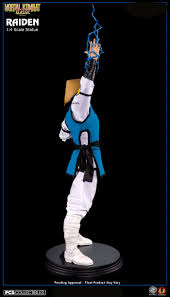 Mk iii raiden (mk1) babality. Mortal Kombat Lord Raiden Mixed Media 1 4 Statue Mortal Kombat Pop Culture Shock