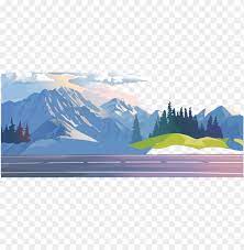 Forest Stock Illustration Clip Art Blue Sky Mountain Forest Illustratio Png Image With Transparent Background Png Free Png Images Stock Illustration Free Png Clip Art