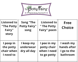 free download the potty fairy reward chart potty