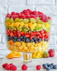 You can bet that this salad will make the picnic table this summer. 7 Layer Fresh Fruit Salad Clean Food Crush