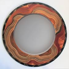 Maybe you would like to learn more about one of these? Burl Vine Round Mirror By Ingela Noren And Daniel Grant Wood Mirror Artful Home