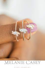 Diamond Ember Ring In 2020 Rose Gold Wedding Band Diamond White Topaz Engagement Ring Topaz Engagement Ring