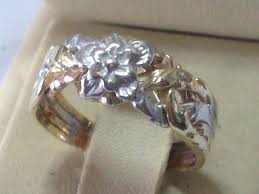 Pandora puzzle ring two tone gold heart silver ring 196548 size 56 free postage. Pin By Randi Immerkaer On Toj Puzzle Ring Solid Gold Jewelry Turkish Engagement Ring