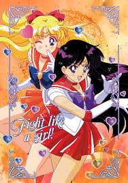 Sailor Mars And Sailor Venus By Riccardobacci Deviantart Com On Deviantart Sailor Moon Character Sailor Moon Wallpaper Sailor Moon Stars