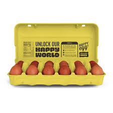 Once you purchase them, simply submit the receipt for your free cash back, through paypal! Happy Egg Brown Organic Free Range Eggs Large Grade A Eggs 18 Ct Walmart Com Walmart Com