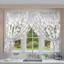 Filigree Classique Crossover Lace Curtain White Green Headboard Lace Curtains Curtains Living Room