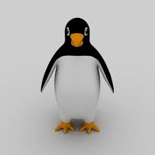 Penguin 3d Model 4 Obj Fbx Ma Free3d