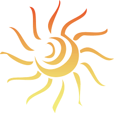 Image result for sun graphic