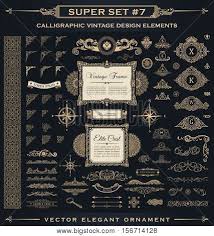 March 26, 2021 free restaurant menu templates in psd. Calligraphic Design Vector Photo Free Trial Bigstock