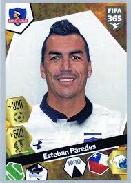 Récord | en este programa especial de cdf te mostramos los 216 goles de esteban efraín paredes quintanilla, máximo anotador de la historia del fútbol chileno. Esteban Paredes Colo Colo Fifa 365 2018 Sticker 122