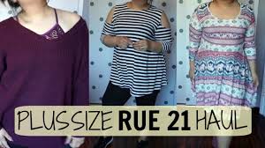 plus size rue 21 haul