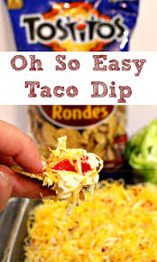 Oh So Easy Cold Taco Dip Recipe Only Six Ingredients Recipe Easy Taco Dip Recipe Taco Dip Recipe Taco Dip Easy