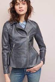 Slide View 3 Peplum Faux Leather Moto Jacket Faux Leather Moto Jacket Leather Moto Jacket Moto Jacket