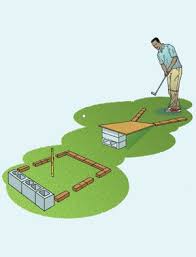 Diy Mini Golf Easy Campground Miniature Golf Course Mini Golf Mini Golf Party