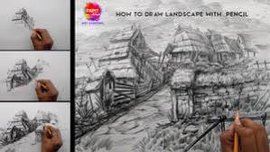 Between the trees, rocks, cacti, and bodies of water, where do you start? How To Draw A Landscape Step By Step By Paintnest On Deviantart