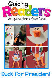 Duck For President Guiding Readers For February These Lessons Have Reading Reading Comprehension Lesson Plans Kindergarten Lesson Plans First Grade Reading