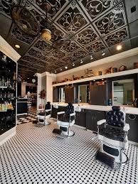 Beauty Salon Tin Ceilings Barber Shop Decor Salon Interior Design Barber Shop Interior