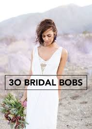 Short hair is so playful that there are a bunch of cool ways you can style it. 30 Ways To Style Short Hair For Your Wedding Bridal Musings Short Wedding Hair Short Bridal Hair Boho Short Hair