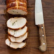 A typical boneless breast of 4 to 6 pounds takes about 1 1/2 to 2 hours, but cooking time and turkey coloration varies, so use a meat thermometer to determine doneness. Grill Roasted Boneless Turkey Breast With Herb Butter Cook S Illustrated