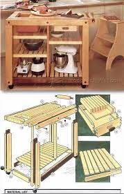 Our most basic design, simple but elegant, features polished stainless steel. Kitchen Work Table Plans Furniture Plans And Projects Woodarchivist Com Planos De Carpinteria Muebles De Cocina De Madera Cosas En Madera