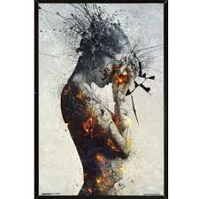 Langjährige erfahrung, millionen zufriedene kunden. Deliberation Black Hardboard Frame 24 Inch X 36 Inch Poster Print Red Grey 24x36 On Sale Overstock 14690537