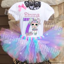 Lol Surprise Unicorn Doll Birthday Tutu Outfit Tutu Outfits Birthday Tutu Outfit Birthday Party Outfits