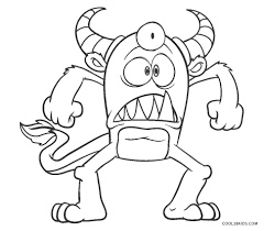 Download your free monster jam activity pack here. Free Printable Monster Coloring Pages For Kids