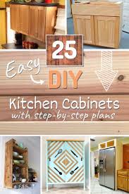See more ideas about diy kitchen, diy kitchen cabinets, kitchen cabinets. 25 Easy Diy Kitchen Cabinets With Free Step By Step Plans