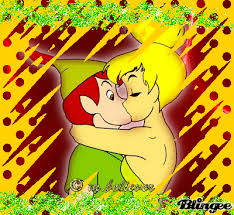 Tinkerbell Peter Pan Kiss